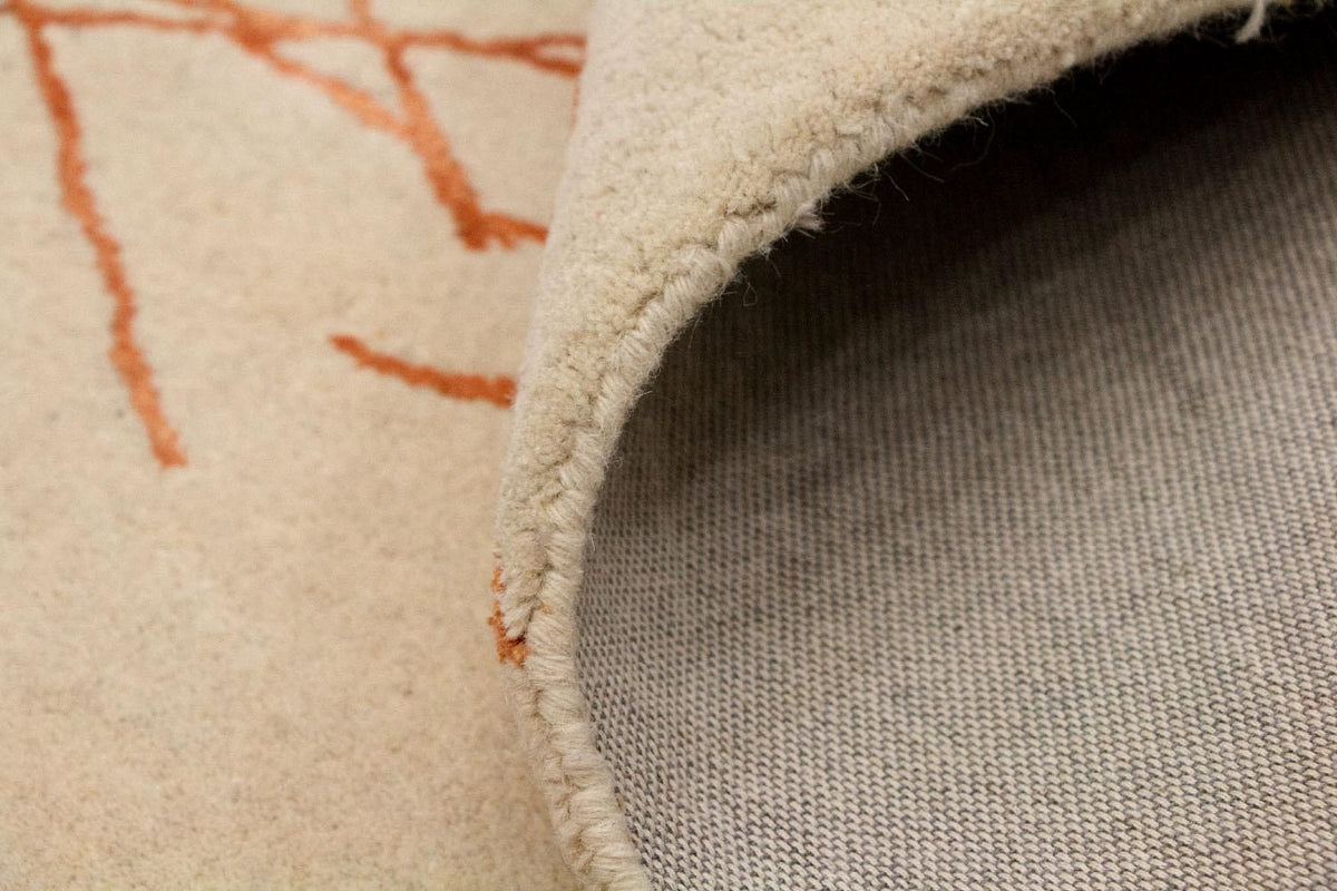 Designer tapijt - 199 x 137 cm - beige