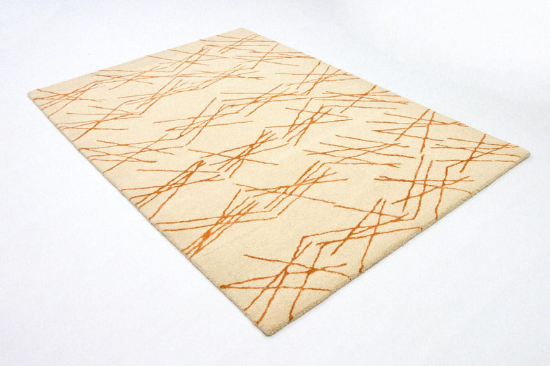 Designer tapijt - 199 x 137 cm - beige