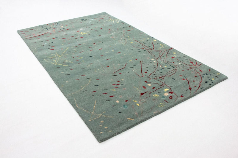 Designer tapijt - 243 x 156 cm - lichtblauw