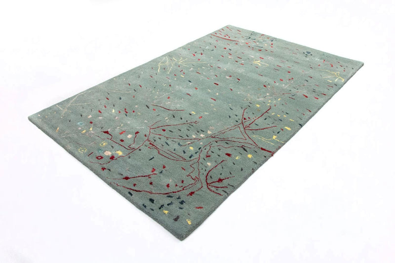 Designer tapijt - 243 x 156 cm - lichtblauw