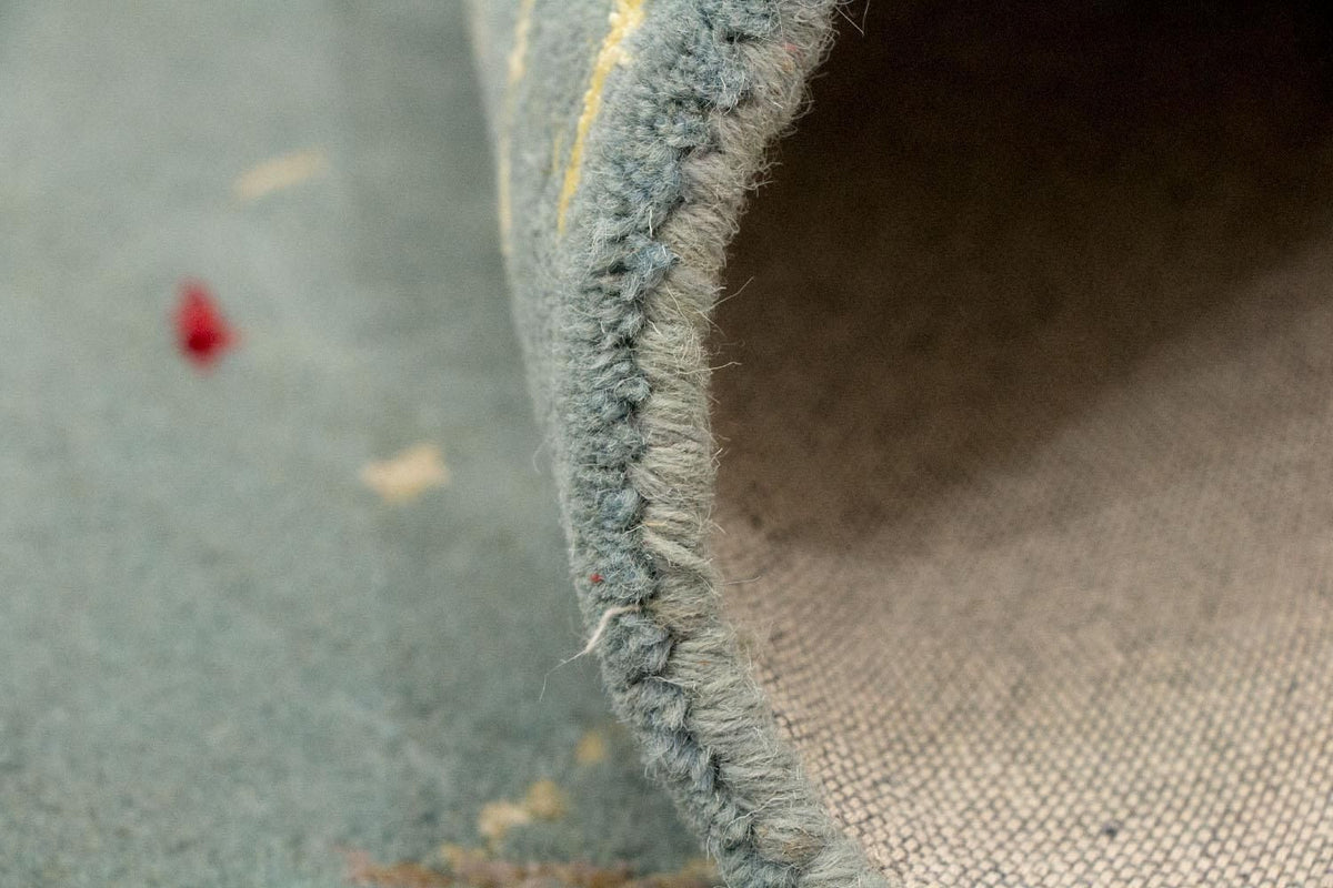 Designer tapijt - 243 x 156 cm - lichtblauw