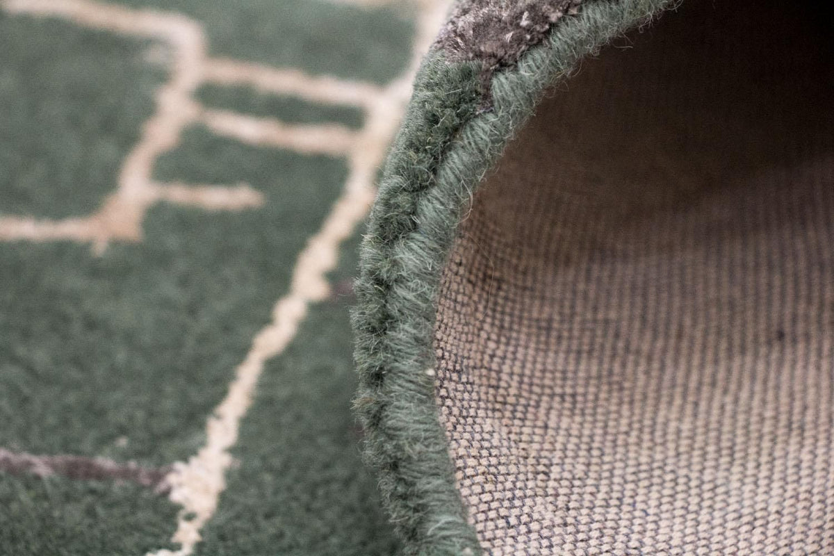 Designer tapijt - 243 x 154 cm - groen