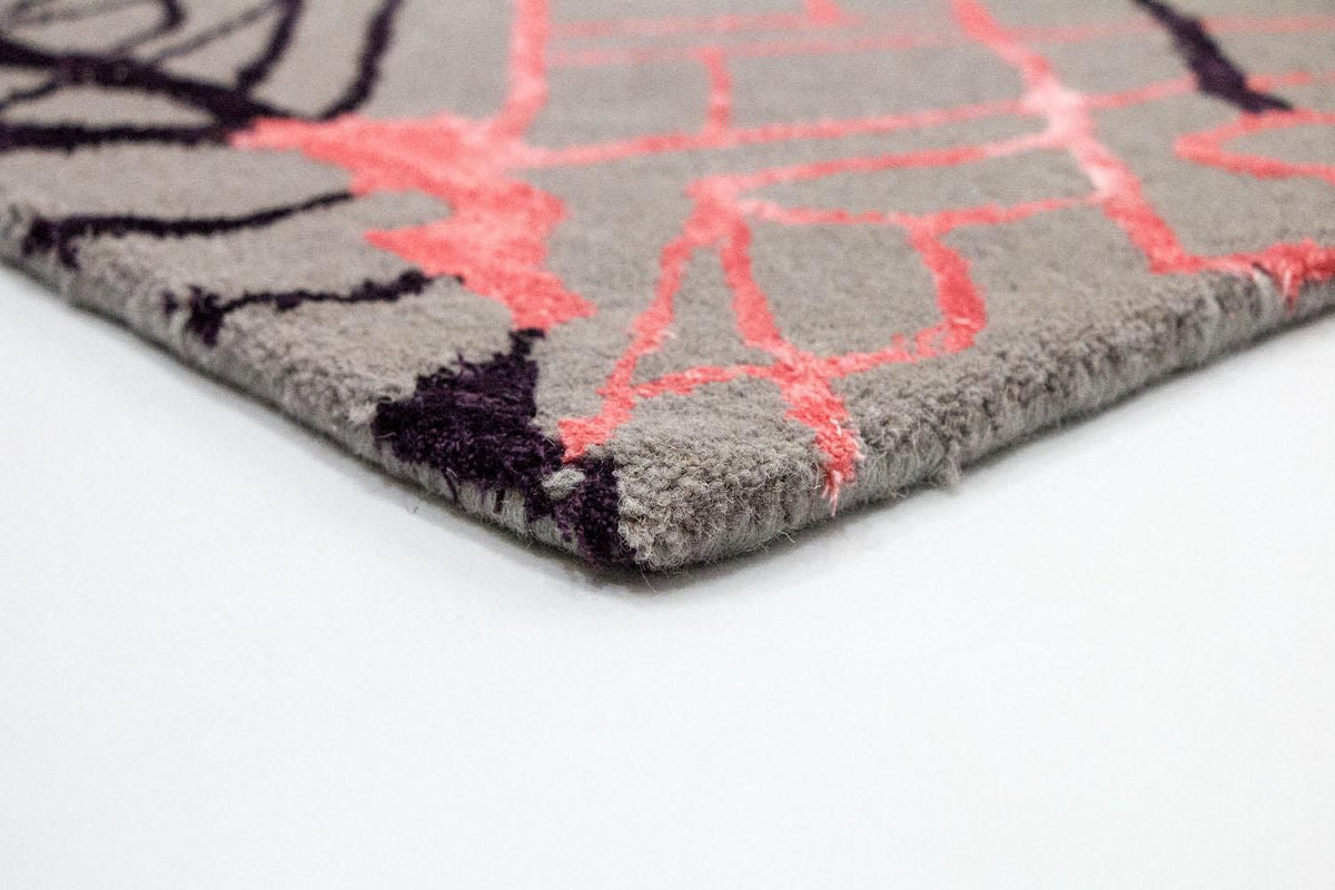 Designer tapijt - 241 x 151 cm - veelkleurig