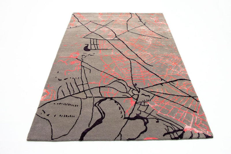 Designer tapijt - 241 x 151 cm - veelkleurig