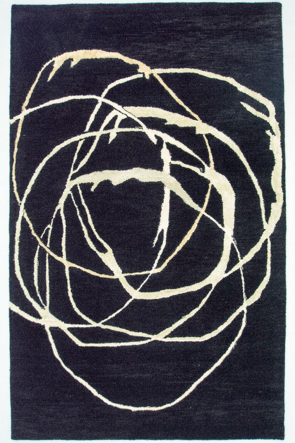 Designer tapijt - 245 x 153 cm - blauw