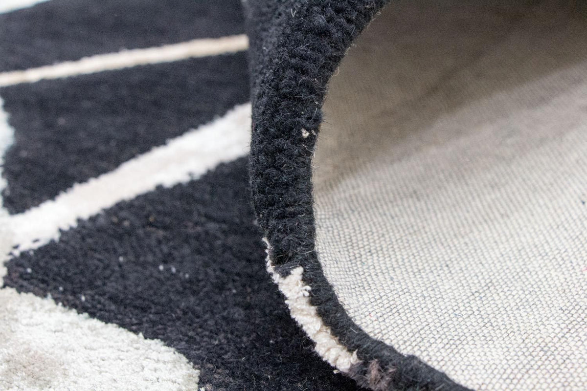 Designer tapijt - 245 x 153 cm - blauw