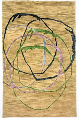 Designer tapijt - 243 x 152 cm - veelkleurig