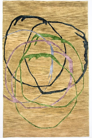 Designer tapijt - 243 x 152 cm - veelkleurig