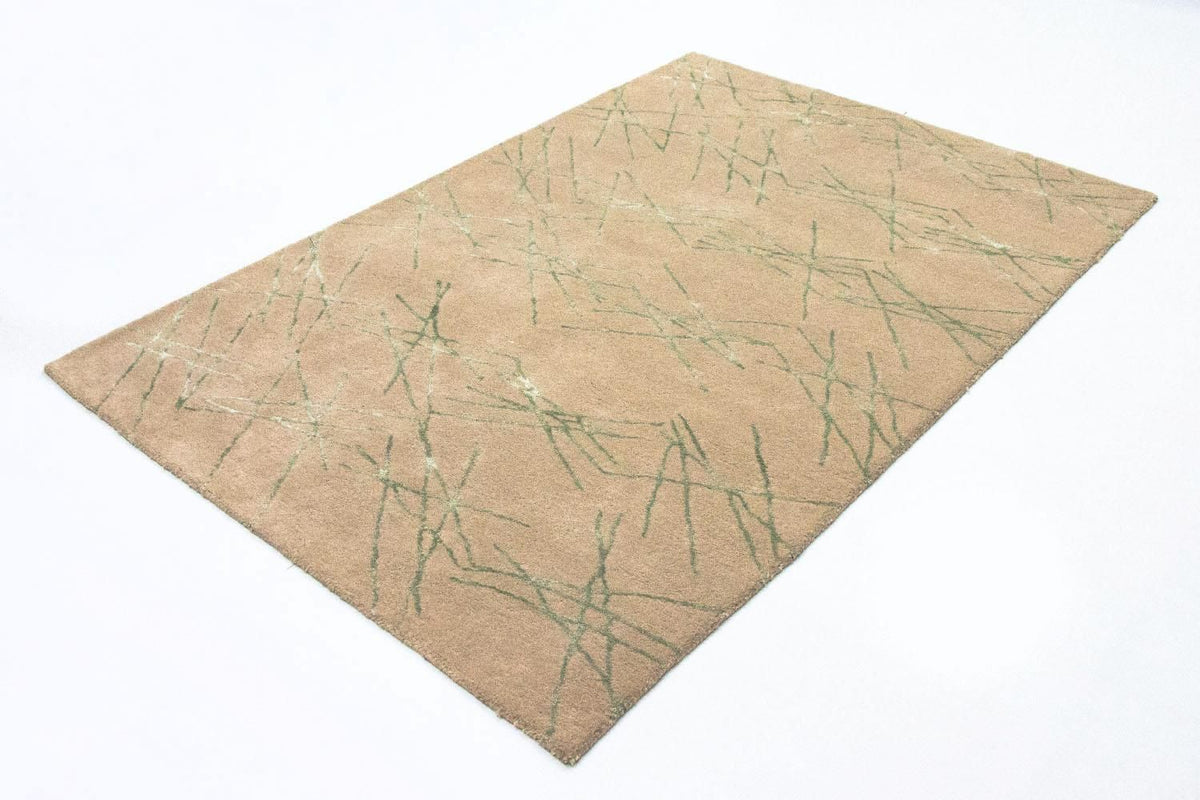 Designer tapijt - 198 x 136 cm - beige