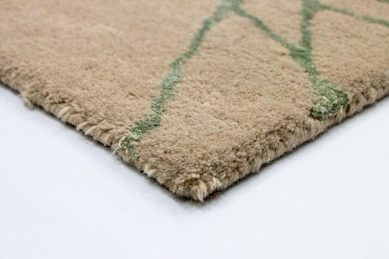 Designer tapijt - 198 x 136 cm - beige