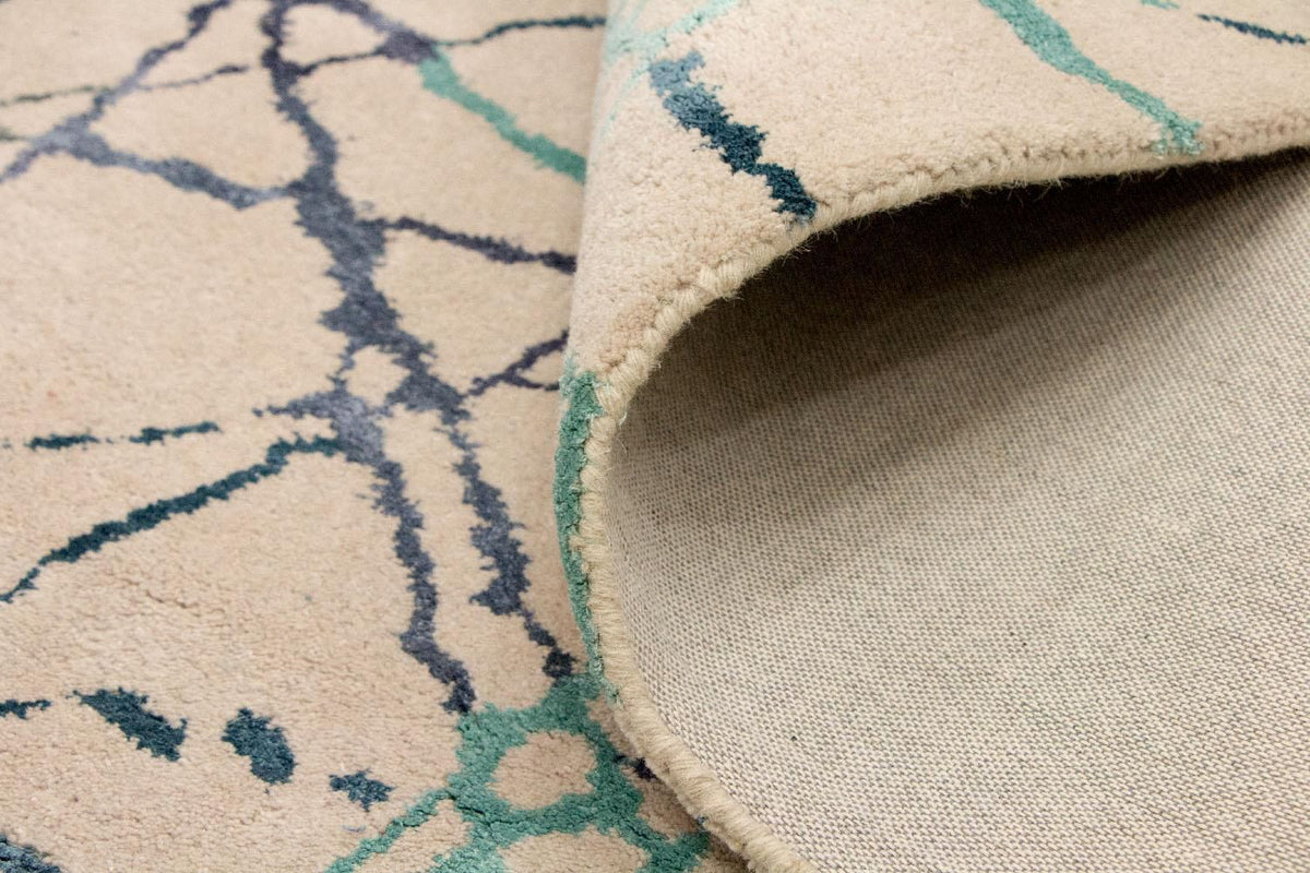 Designer tapijt - 197 x 136 cm - beige