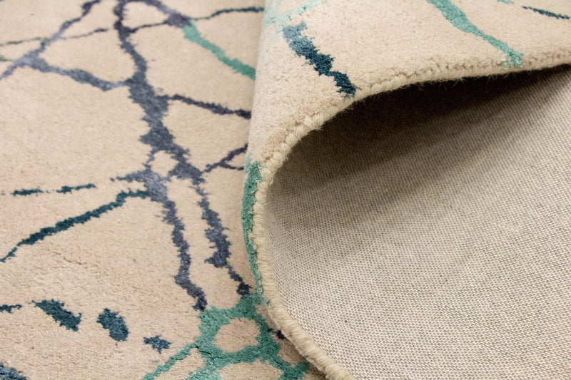 Designer tapijt - 197 x 136 cm - beige