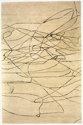 Designer tapijt - 239 x 152 cm - beige