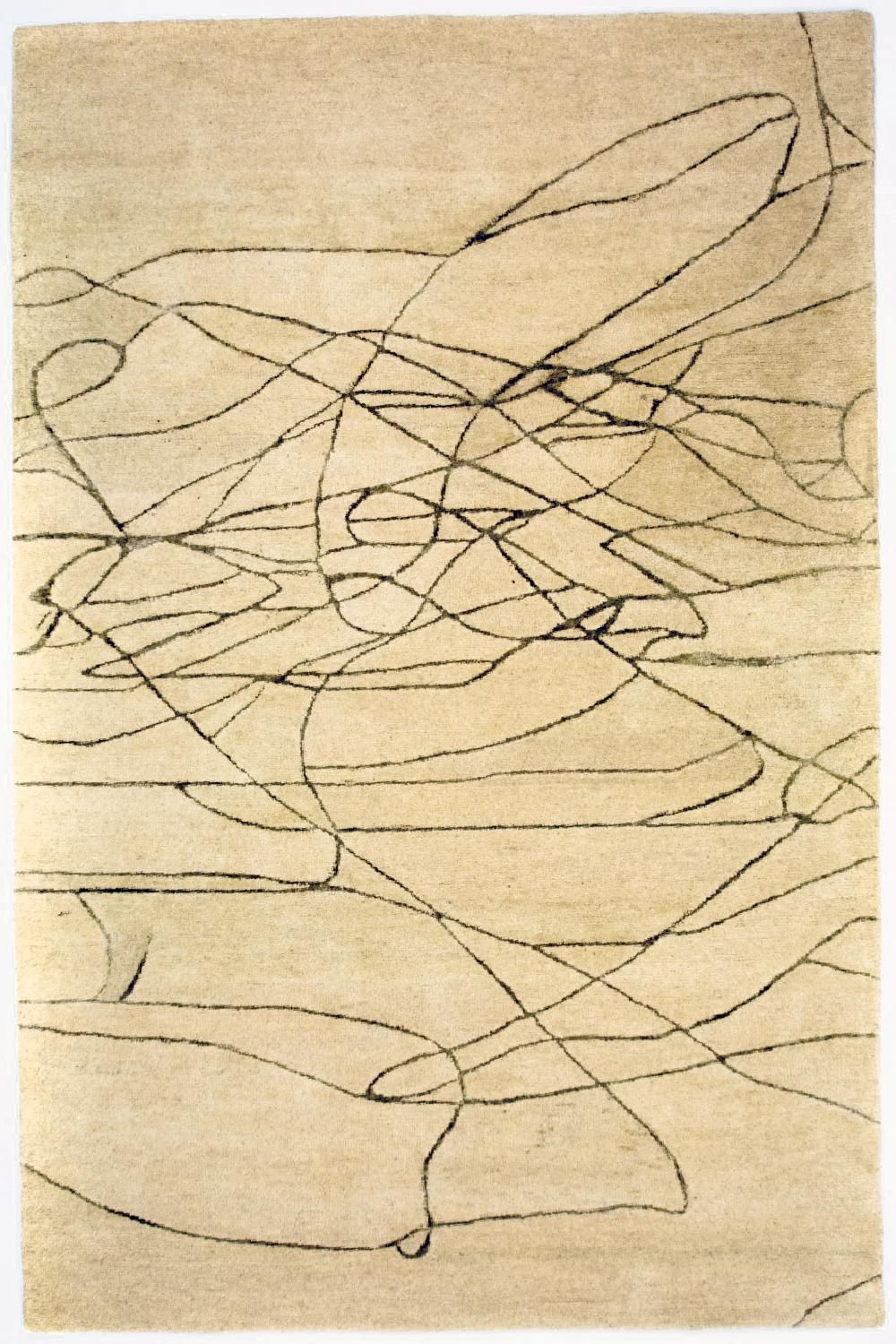 Designer tapijt - 239 x 152 cm - beige