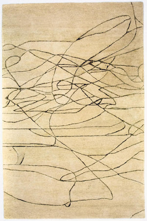 Designer tapijt - 239 x 152 cm - beige