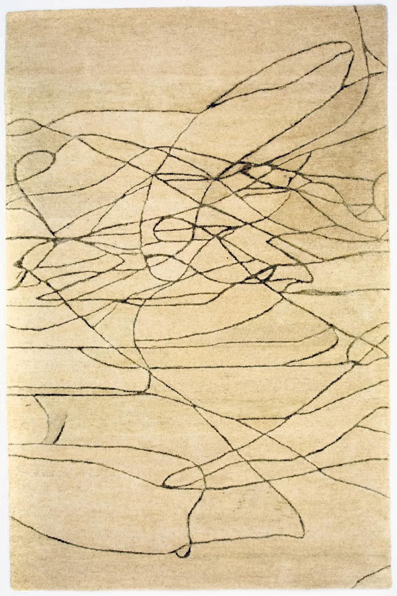 Designer tapijt - 239 x 152 cm - beige