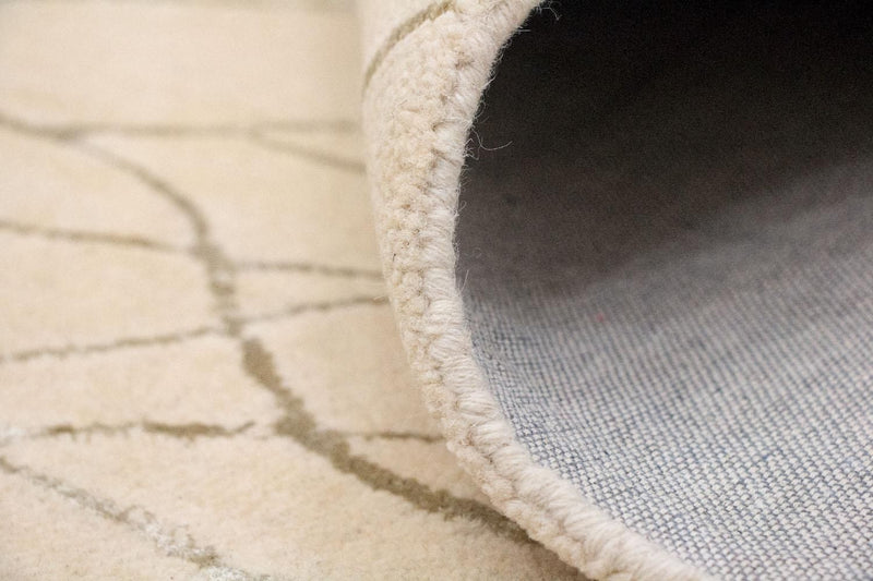 Designer tapijt - 239 x 152 cm - beige