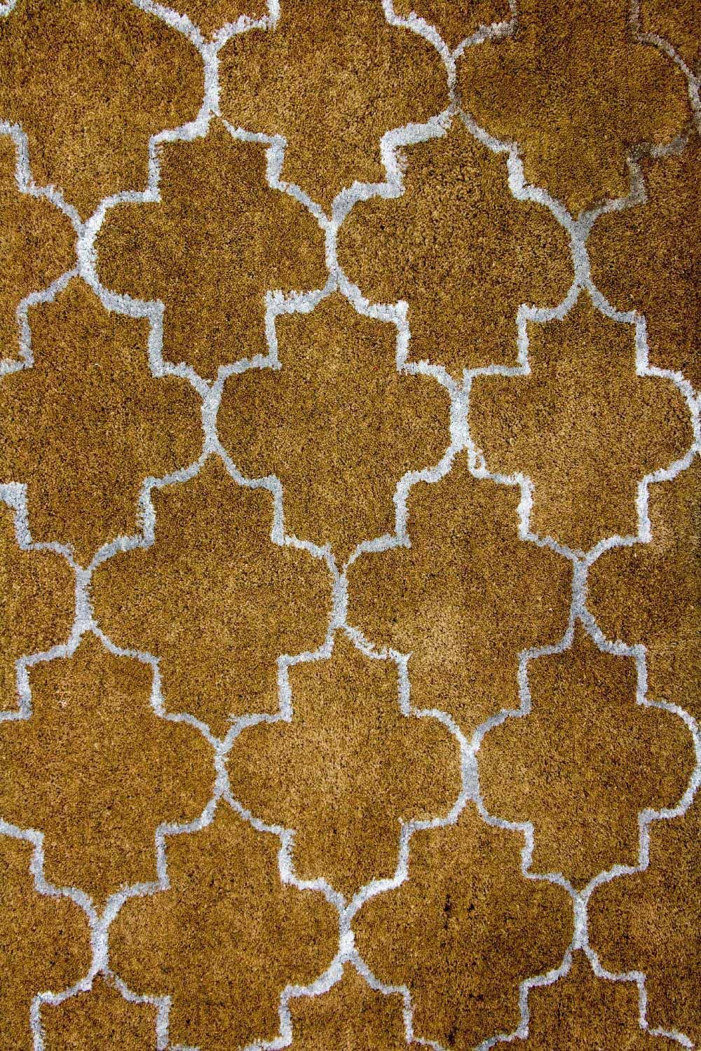 Wollen tapijt - 243 x 156 cm - beige