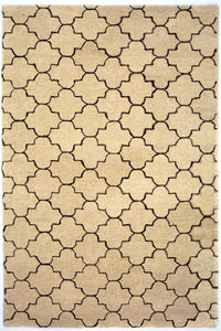 Wollen tapijt - 245 x 156 cm - beige