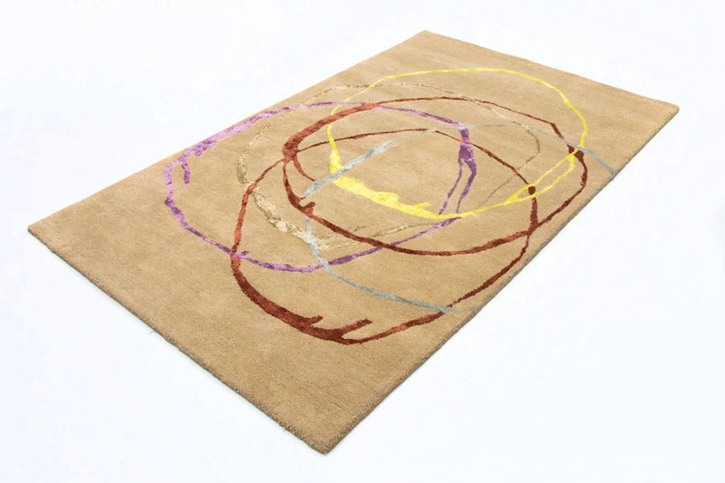 Designer tapijt - 246 x 152 cm - beige