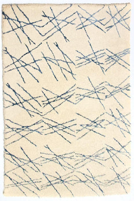 Designer tapijt - 197 x 138 cm - beige