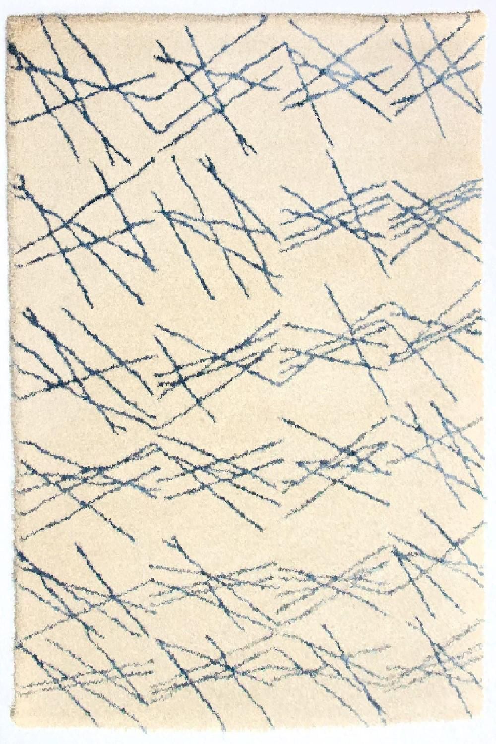 Designer tapijt - 197 x 138 cm - beige