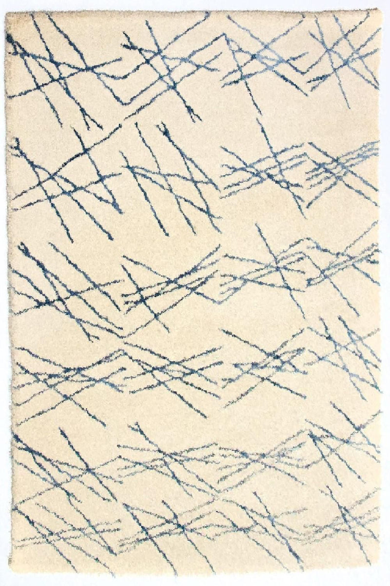 Designer tapijt - 197 x 138 cm - beige