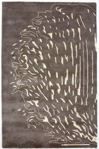 Designer tapijt - 241 x 153 cm - bruin