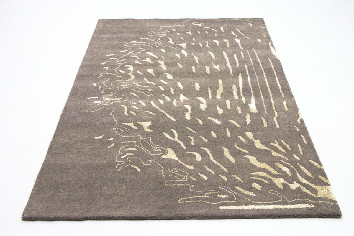 Designer tapijt - 241 x 153 cm - bruin