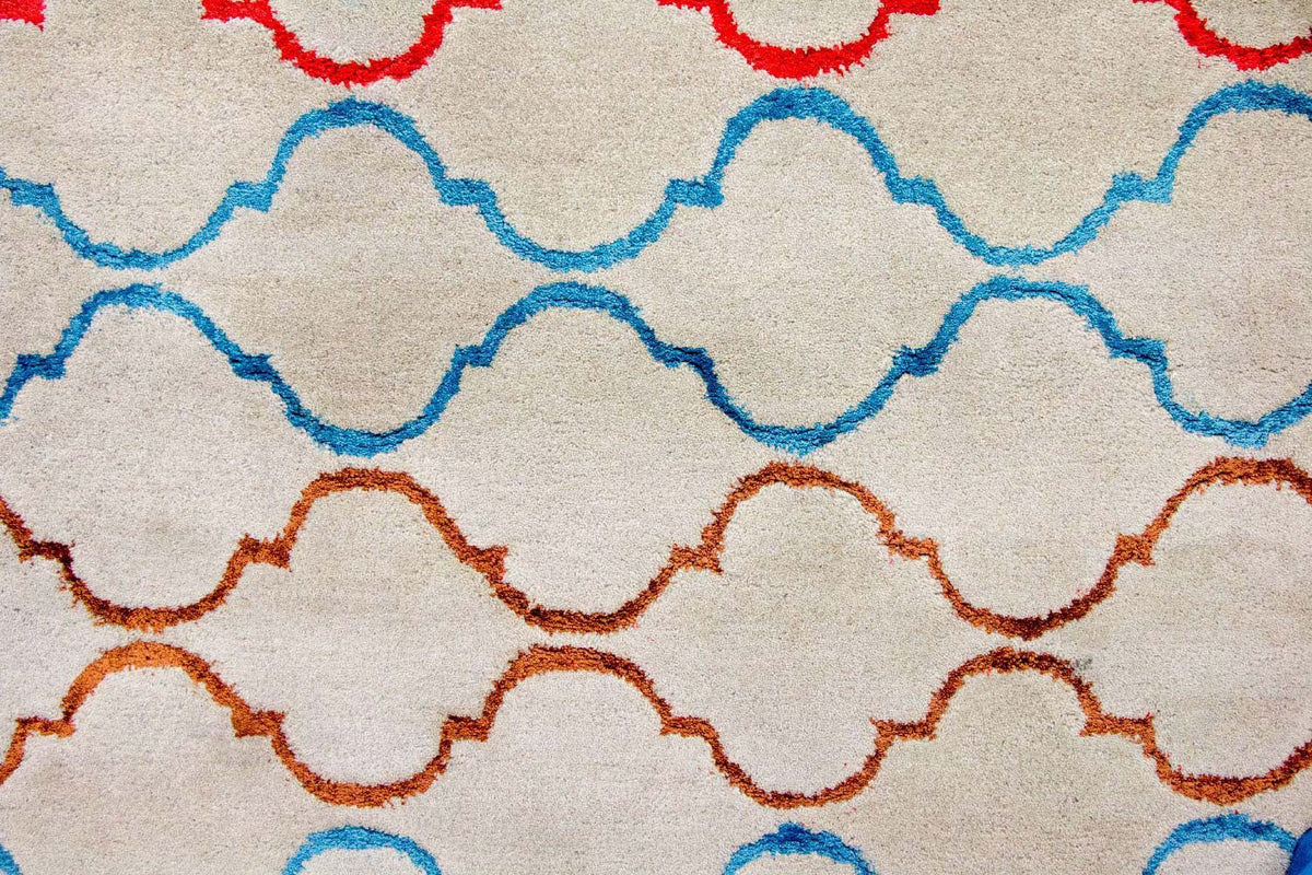 Wollen tapijt - 241 x 150 cm - beige