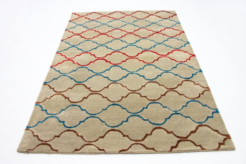 Wollen tapijt - 241 x 150 cm - beige