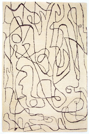 Designer tapijt - 243 x 153 cm - beige