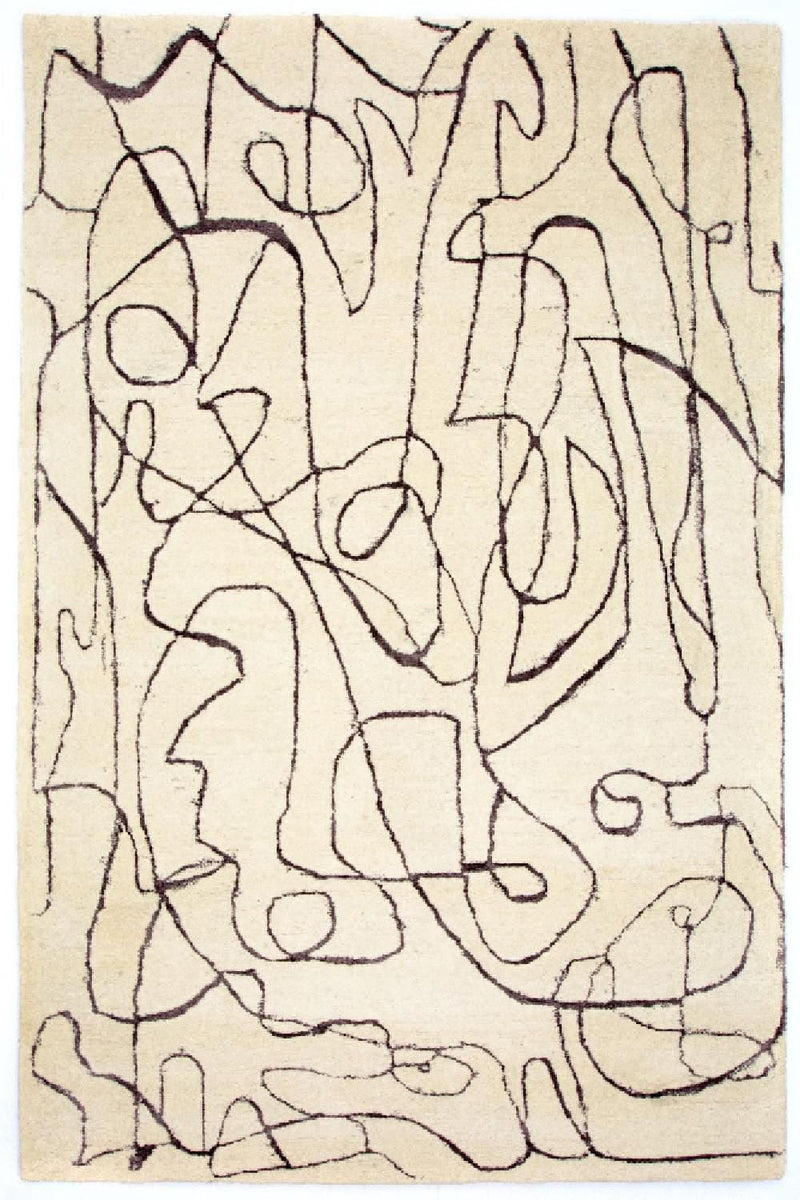 Designer tapijt - 243 x 153 cm - beige