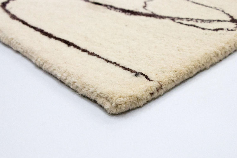 Designer tapijt - 243 x 153 cm - beige