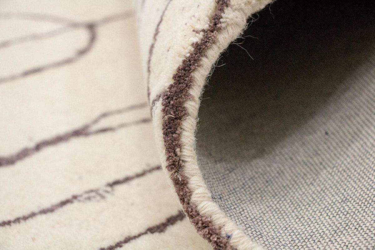 Designer tapijt - 243 x 153 cm - beige