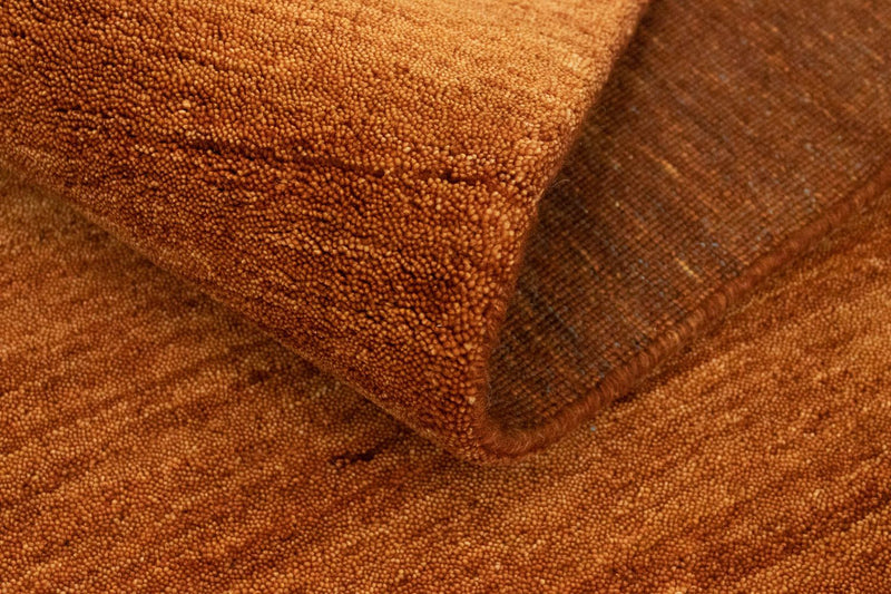 Loper Gabbeh Tapijt - Zacht - 400 x 80 cm - bruin