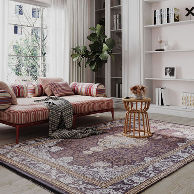 Oosters geweven tapijt - Aysan - rechthoekig