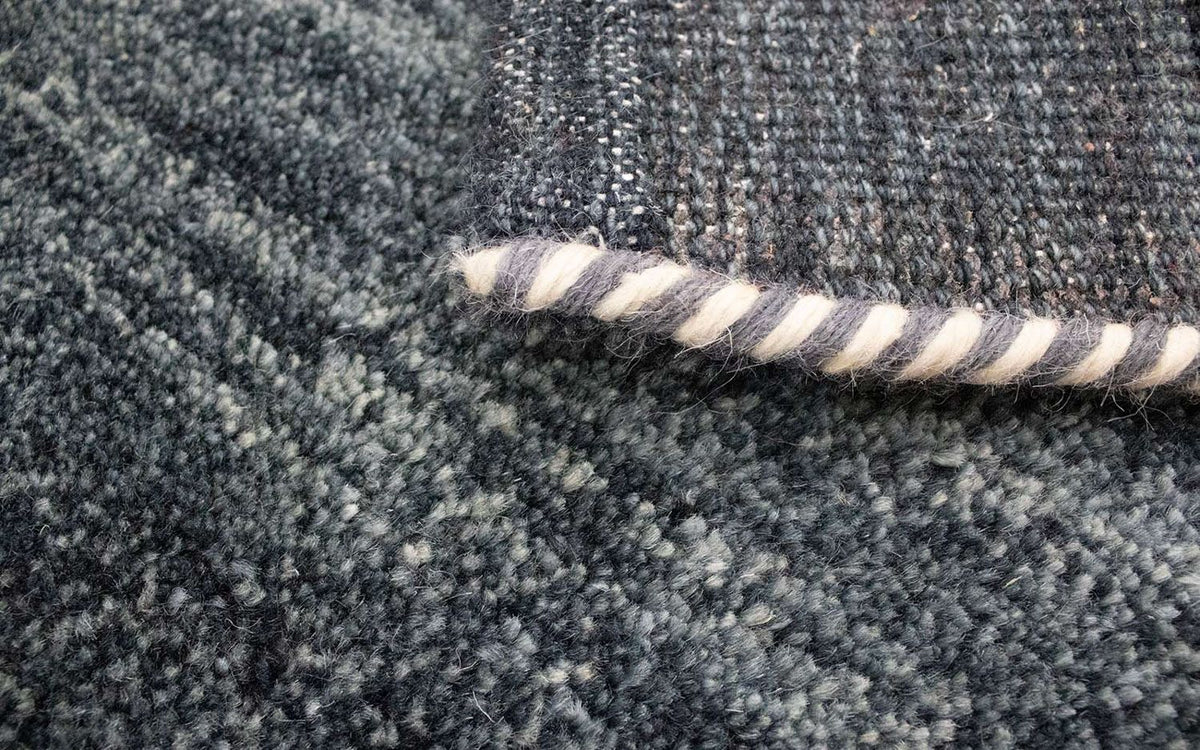 Gabbeh tapijt - Indus - 90 x 60 cm - donkergrijs