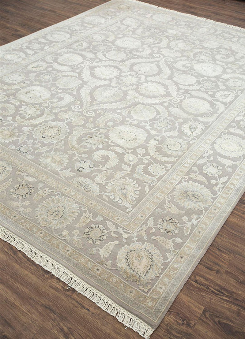Loper Wollen tapijt - 240 x 75 cm - taupe