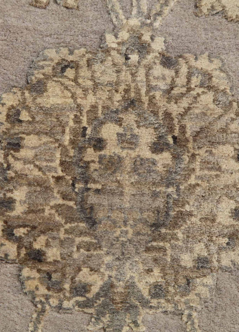 Loper Wollen tapijt - 240 x 75 cm - taupe