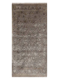 Loper Wollen tapijt - 180 x 75 cm - taupe