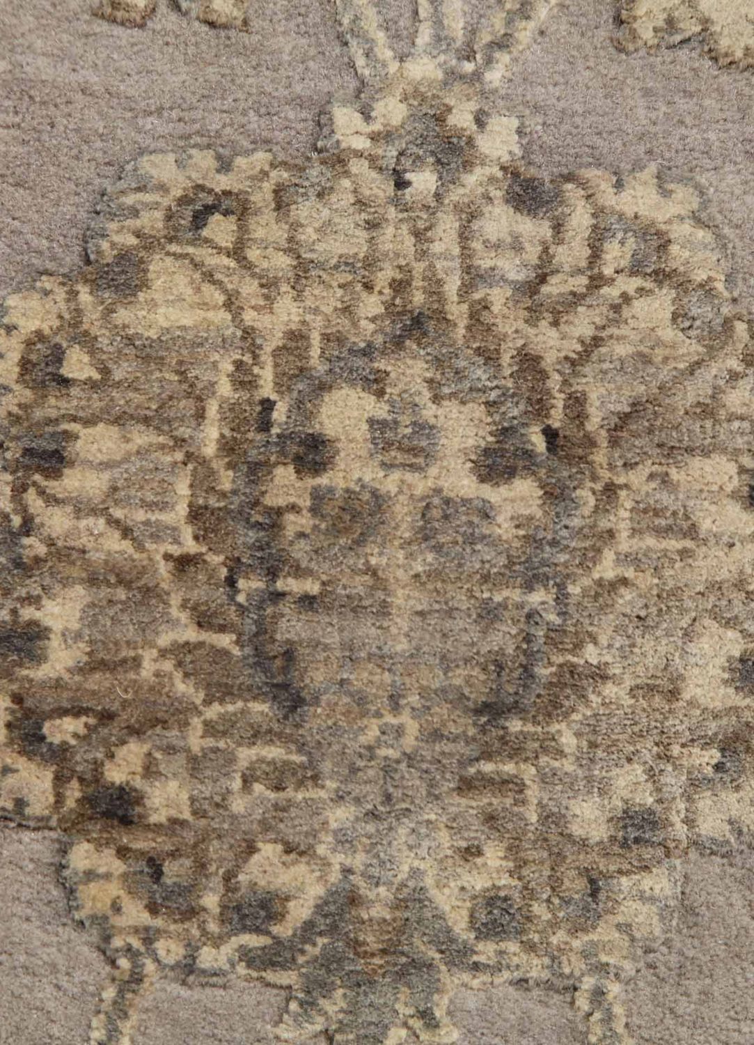 Loper Wollen tapijt - 180 x 75 cm - taupe