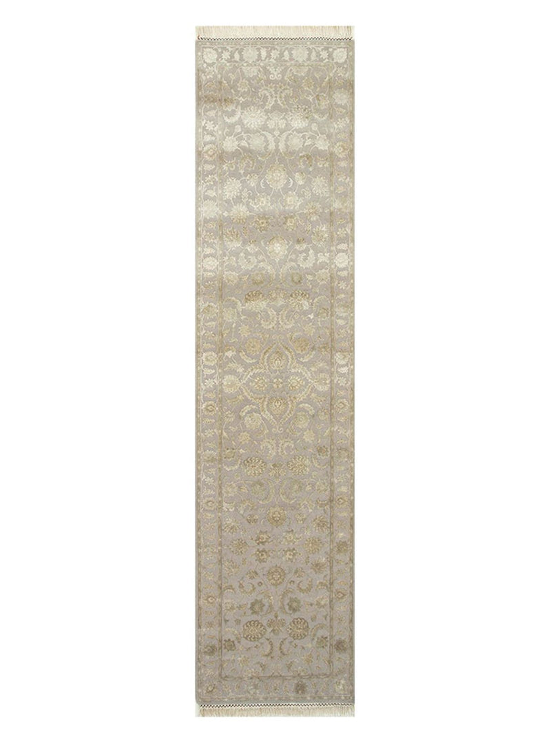 Loper Wollen tapijt - 240 x 75 cm - crème