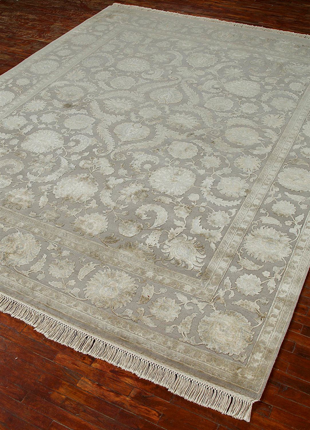 Loper Wollen tapijt - 240 x 75 cm - crème