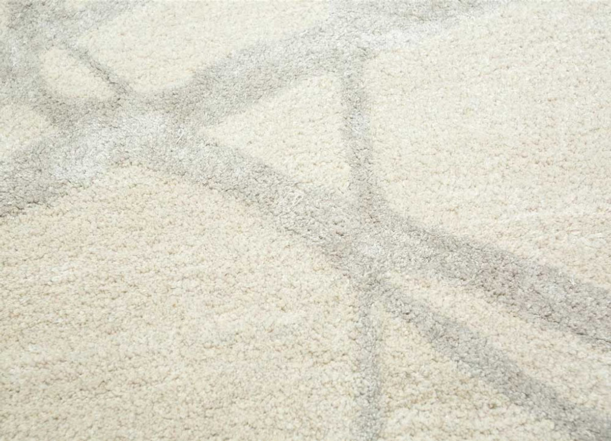 Wollen tapijt - 240 x 150 cm - crème