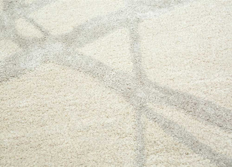 Wollen tapijt - 240 x 150 cm - crème