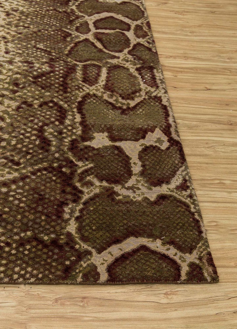 Wollen tapijt - 300 x 240 cm - bruin