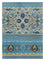 Wollen tapijt - 300 x 240 cm - blauw