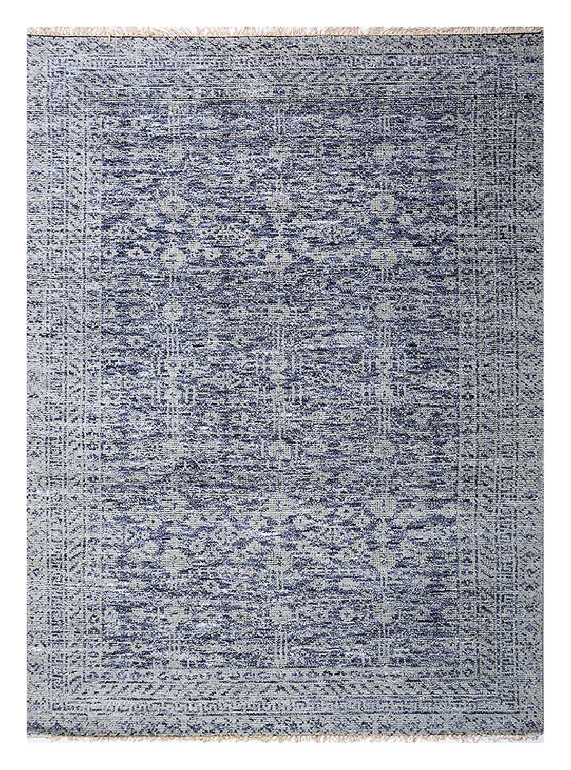 Wollen tapijt - 240 x 150 cm - blauw
