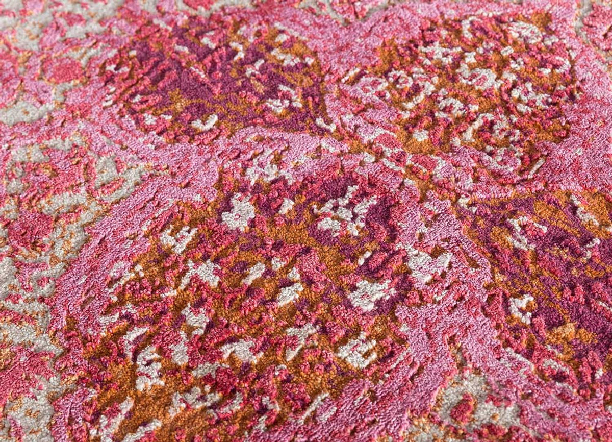 Wollen tapijt - 300 x 240 cm - licht rood